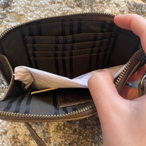 Brand new Frye Leather clutch.